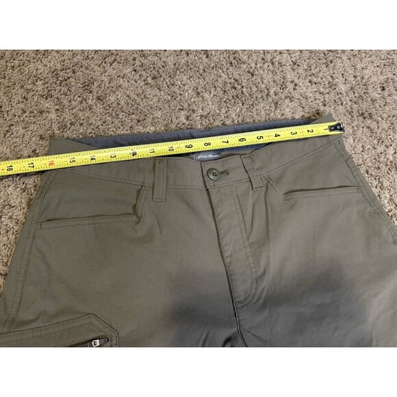 EDDIE BAUER Mens Nylon Shorts Hiking Outdoor Camping Travel Preppy Basic Sz 32 - Picture 11 of 11